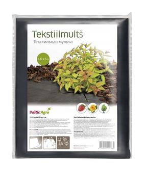 Tekstiilmultš Baltic Agro, must v., 5 m x 1.6 m