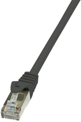 Laidas Logilink Patch Cable Cat.6 F/UTP EconLine RJ-45 8P8C, RJ-45 8P8C, 5 m, juoda sp.
