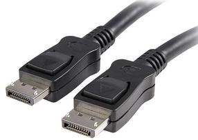 Vads StarTech DisplayPort DISPL1M Displayport, Displayport, 1 m, melna krās.