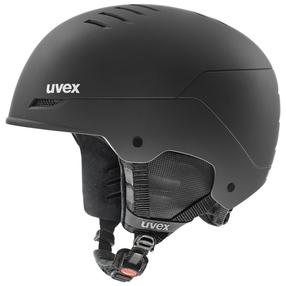Slēpošanas ķivere Uvex Wanted, melna krās., 54-58 cm
