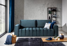 Sofa Lazaro Monolith 77, mėlyna sp., 97 x 247 cm x 92 cm