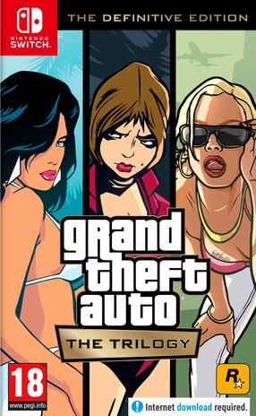 Nintendo Switch žaidimas Rockstar Games Grand Theft Auto: The Trilogy, anglų