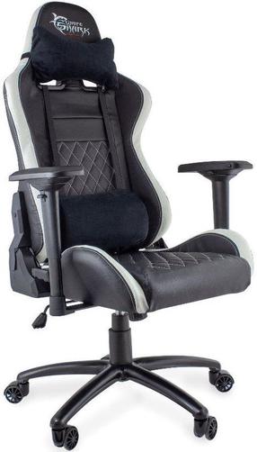 Игровой стул WhiteShark Nitro GT Y-2625, белый цв./черный цв.