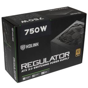 Toiteplokk Kolink Regulator KL-R750FG 750 W, 12 cm
