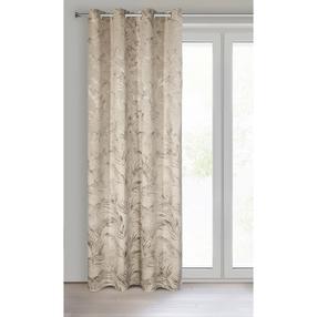 Naktinė užuolaida Debra, šampano sp./smėlio sp., 135 cm x 270 cm