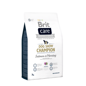Sausas šunų maistas Brit Care Dog Show Champion Salmon & Herring, 3 kg