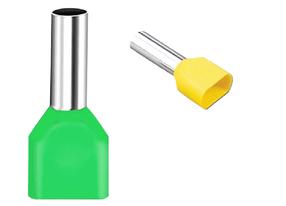 Наконечник кабеля Okko TE6014, 2 x 6 mm², 50 шт.