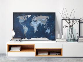 Reprodukcija Artgeist Dark Blue World, k-a-0086-b-b, 60 cm x 40 cm