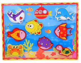 Деревянный пазл Underwater World ZA5254, 30 см x 22.5 см