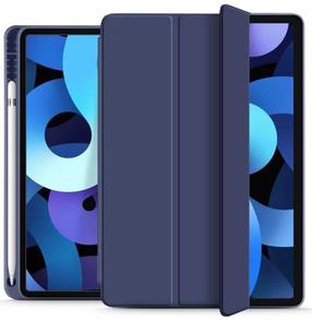 Planšetinių kompiuterių dėklas Tech-Protect SC Pen for iPad Air 4 2020 / 5 2022, mėlyna sp., 10.9"
