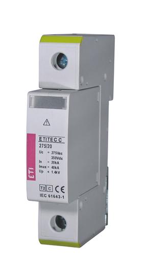 Viršįtampių ribotuvas ETI C275/20, 230 V, 20000 A