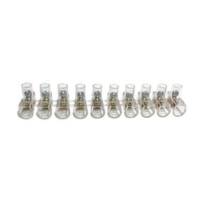 Klemmplokk Okko SP013-20, 10P, 1.5 mm², läbipaistev v.