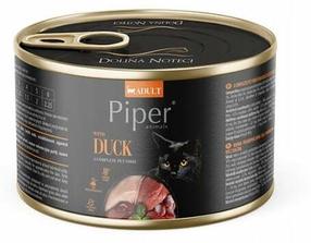 Šlapias kačių maistas Piper Animals Adult, antiena, 0.185 kg