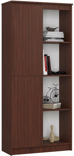 Biuro spinta Akord Furniture Factory R80, bordo sp., 180 cm x 35 cm x 80 cm