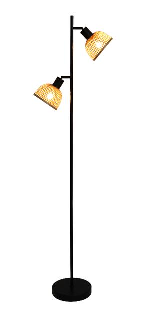 Stāvlampa Okko Corbo R6322001-2F, 15 W, E27, zelta krās.