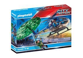 Konstruktor Playmobil City Action Politsei missioon: langevarjuri tabamine 70569