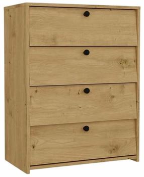 Batų spintelė Loka, artisan oak sp., 36 cm x 66 cm x 85 cm