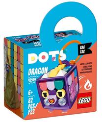 Konstruktorius LEGO® Dots Drakono kuprinės pakabukas 41939, 82 vnt.
