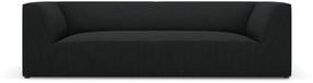 Sofa Micadoni Home Ruby MIC_3S_100_F1_RUBY8, juoda sp., 232 x 92 cm x 69 cm
