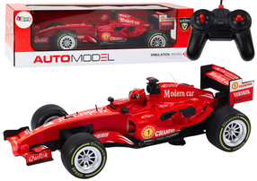  Rc automobilis Lean Toys Auto Model Racing, 1:12, raudona sp.