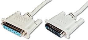 Laidas Assmann DSUB / DSUB DSUB 9-pin, DSUB 9-pin, 3 m, šviesiai ruda sp.
