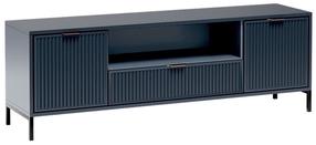 Televizoriaus spintelė Eleganzo LS-4, mėlyna sp., 40.6 cm x 165.3 cm x 56.1 cm