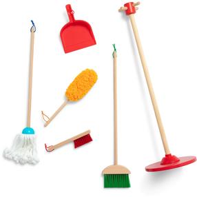 Namų ruošos žaislas, valymo priemonių rinkinys Melissa & Doug, įvairių spalvų