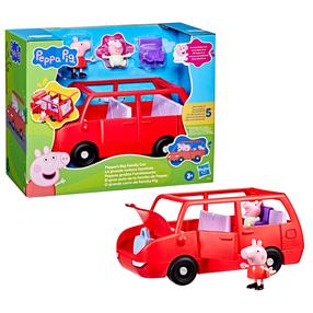 Kujukeste komplekt, koos tarvikutega Hasbro Peppa Pig Big Family Car, mitmevärviline