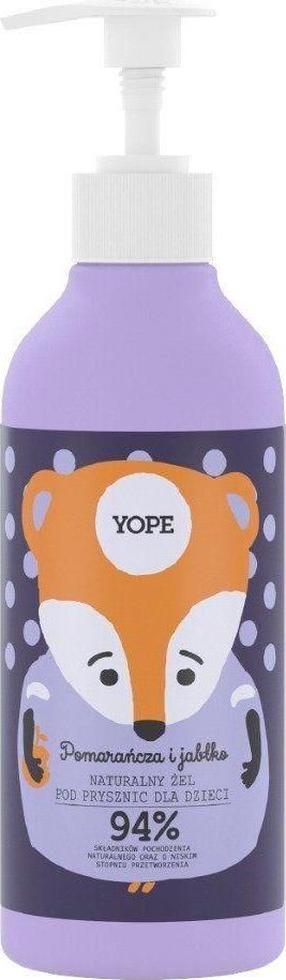 Bērnu dušas želeja Yope Orange and Apple, 400 ml