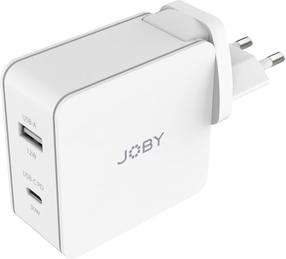 Зарядное устройство для телефона JOBY JB01806-BWW, USB/USB-C, белый цв., 30 Вт