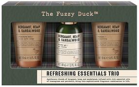 Kūno prausimosi rinkinys Baylis & Harding The Fuzzy Duck Refreshing Essentials Trio, 200 ml, 3 vnt.