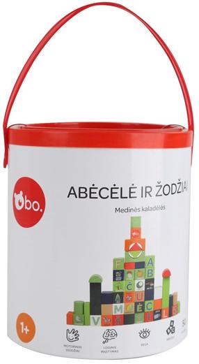 Набор игрушечных блоков Bo. Alphabet And Words