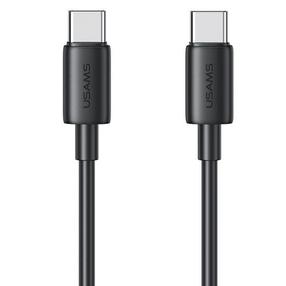 Провод Usams SJ711USB01 USB Type-C, USB Type C, 1 м, черный цв.