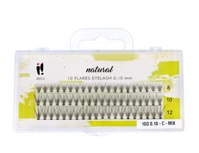 Mākslīgās skropstas Ibra Naturals, 1.2 cm, melna krās.