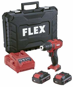 Akukruvikeeraja-trell koos akuga FLEX DD 2G 10,8V LDBC, 10.8 V, 2.5 Ah