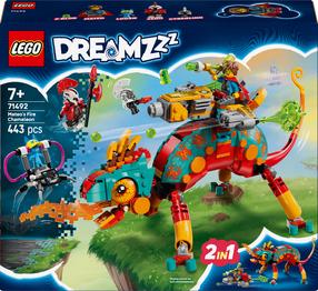 Konstruktors LEGO® DREAMZzz Mateo uguns hameleons 71492, 443 gab.