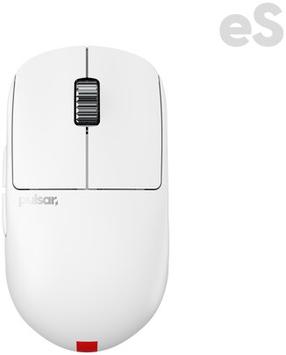 Datorpele Pulsar X2-H High Hump eS PX2HES22, 2.4ghz wireless / usb, balts krās.
