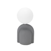 Stalinis šviestuvas Domoletti Menorca T23037 grey, G9, 5W, balta sp./pilka sp.