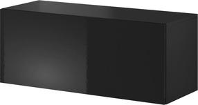Televizoriaus spintelė Vivien 01, juoda sp., 100 cm x 38 cm x 40 cm