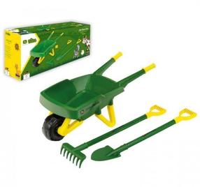 Smėlio įrankių rinkinys Klein John Deere, žalia sp., 3 vnt.