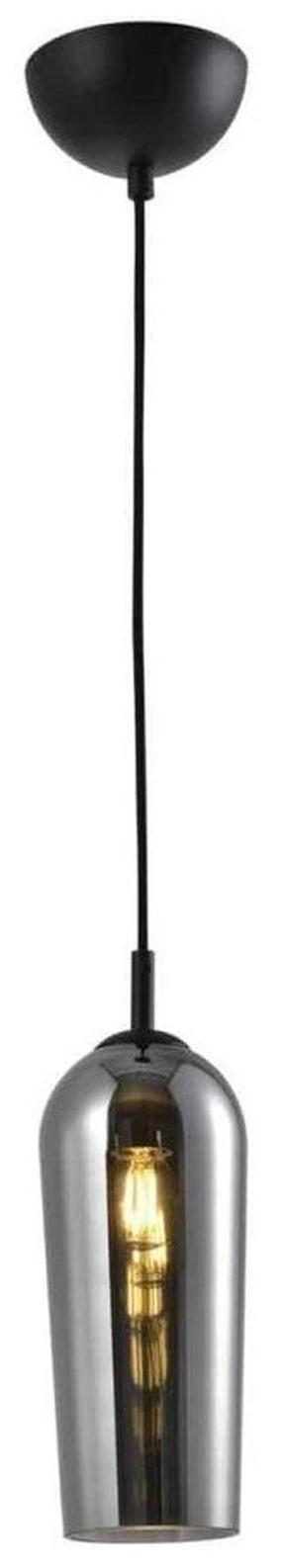 Lampa karināms AZzardo Blanca AZ3335, E14, 1 x 40 W, pelēka krās. / misiņa krās., 12 x 12 cm