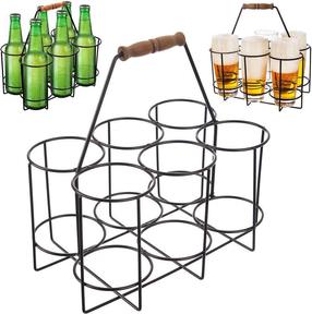 Krepšelis Orion For Beer, metalas, 29 cm x 19.5 cm, juoda sp.