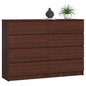 Комод Akord Furniture Factory K140 CLP PK, wenge цв., 99 см x 138 см x 40 см