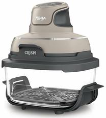Karšto oro gruzdintuvė Ninja Crispi FN101EUST, skaidri sp./ruda sp./pilka sp., 1700 W, 3.8 l