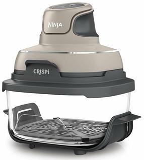 Karšto oro gruzdintuvė Ninja Crispi FN101EUST, skaidri sp./ruda sp./pilka sp., 1700 W, 3.8 l