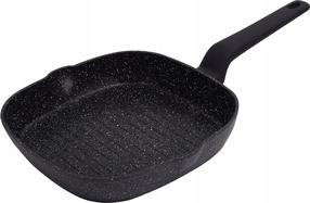 Keptuvė Klausberg Black Marble Grill KB-7661, Ø 24 cm, aliuminis