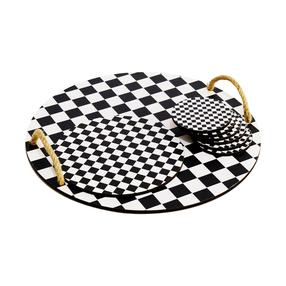 Dekoratīvais trauks Hermia 283PLN1101, 34.5 cm x 34.5 cm, 8 gab.