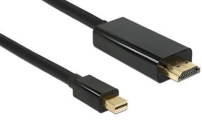Vads Delock Mini Display Port 1.1 - HDMI Mini Display port male, HDMI male, 3 m