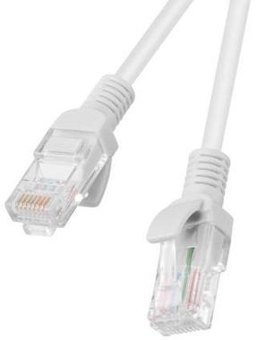 Vads Lanberg Patchcord RJ45 Cat.5e UTP RJ-45, RJ-45, 0.25 m, pelēka krās.