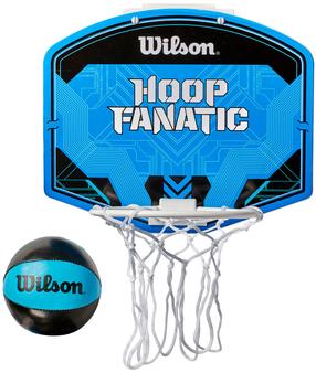 Mini krepšinio lenta Wilson Mini Hoop Fanatic, su kamuoliuku